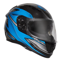 RXT EVO AXIS BLACK BLUE HELMET