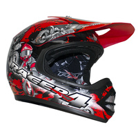 RXT RACER 4 KIDS RED HELMET