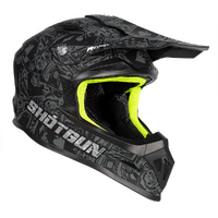 RXT SG1 ULTRA+ ALL-IN MATT BLACK/GREY HELMET