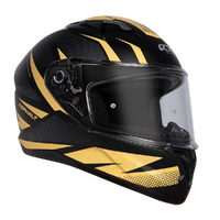 RXT STREET 2 ASPHALT MATT BLACK/GOLD HELMET