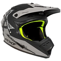 RXT SECTOR HELMET - WRATH MATT BLACK/GREY HELMET