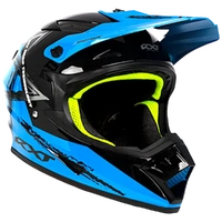 RXT SECTOR HELMET - WRATH GLOSS BLACK/BLUE HELMET