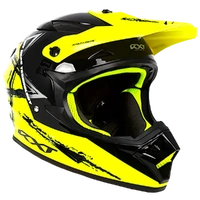 RXT SECTOR HELMET - WRATH GLOSS BLACK/FLURO HELMET