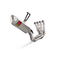 Akrapovic Racing Line Titanium Exhaust System w/Titanium End Cap for Honda CBR1000RR/CBR1000RR SP/SP2 17-19