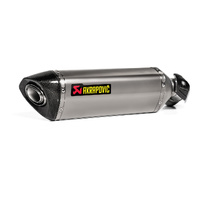 Akrapovic Slip-On Line Titanium Muffler System w/Carbon End Cap for Kawasaki Ninja 1000SX 20-Up