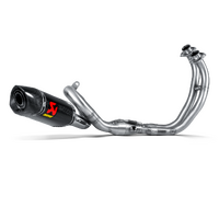 Akrapovic Racing Line Carbon Exhaust System w/Carbon End Cap for Yamaha MT-07/FZ-07 14-20