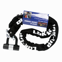LOK-UP U-LOCK & CHAIN COMBO