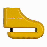 LOK UP DISC LOCK SECURITY YELLOW 5.5MM