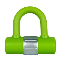 LOK UP HEAVY DUTY U-LOCK FLURO/GREEN