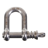 Snap-D Stainless Steel D-Shackle - 10mm