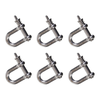 SNAP-D 12MM D SHACKLE - 6 PACK SPECIAL