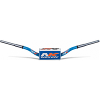Neken SFH Handlebar (Smooth Feeling/Length 815mm/Height 132mm/Sweep 73mm) Light Blue w/Light Blue/White Pad
