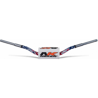 Neken SFH Handlebar (Smooth Feeling/Length 815mm/Height 132mm/Sweep 73mm) USA Flag w/White Pad