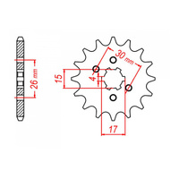 Sprocket Front MTX 252 12T #420 10-045-12 (was SPF25512)