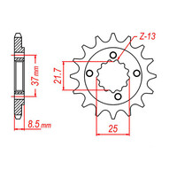 MTX 1309 Steel Front Sprocket #520