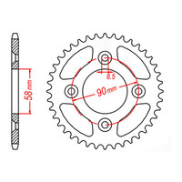 MTX 1213 Steel Rear Sprocket #420