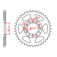 MTX 1842 Steel Rear Sprocket #428