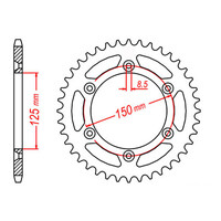 MTX 897 Steel Rear Sprocket #520