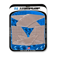Stompgrip Volcano Tank Grips Clear for Yamaha YZ125 16-20/YZ125X 16-20/YX250 16-20/YZ250X 16-20