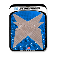 Stompgrip Volcano Tank Grips Clear for Yamaha YZ250F/FX/YZ450F/FX/WR450F
