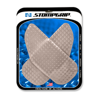 Stompgrip Volcano Tank Grips Clear for Honda CBR954RR 02-03