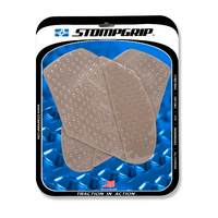 Stompgrip Volcano Tank Grips Clear for Kawasaki Ninja ZX-10R Models