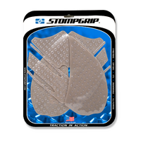 Stompgrip Volcano Tank Grips Clear for Kawasaki Ninja ZX-14/ZX-14R/ZZR1400 Models