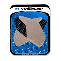 Stompgrip Volcano Tank Grips Clear for Kawasaki Ninja 250/Z250SL/Ninja 300/Z300 Models