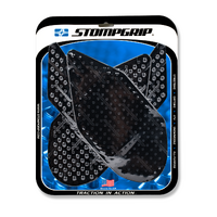 Stompgrip Volcano Tank Grips Black for Suzuki GSX-R1000 07-08