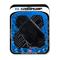 Stompgrip Volcano Tank Grips Black for Suzuki GSX-R600 11-19/GSX-R750 11-19