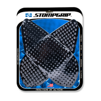 Stompgrip Volcano Tank Grips Black for Triumph Daytona 675 06-12/Daytona 675R 11-12/Street Triple 08-12
