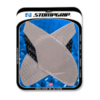 Stompgrip Volcano Tank Grips Clear for Triumph Daytona 675/675R/Street Triple R/S/RS/RX/R Low