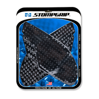 Stompgrip Volcano Tank Grips Black for Triumph Daytona 675/675R/Street Triple R/S/RS/RX/R Low