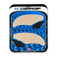 Stompgrip Volcano Tank Grips Clear for Triumph Speed 94/Speed 94R 15-17/Speed Triple ABS/Speed Triple R ABS 11-15