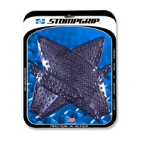 Stompgrip Volcano Tank Grips Black for Yamaha YZF-R1 15-20/YZF-R1M 15-20/YZF-R1S 16-18