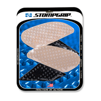 Stompgrip Volcano Tank Grips Clear for Honda CB500F 19/CBR500R 19