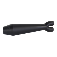 TBR Shorty 2-1 Full System to suit Harley Davidson Softail Fatboy / Breakout (18-19) FXDR (19-22) - Megaphone Gen II, Ceramic Black