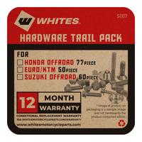 Whites Hardware Trail Pack - Euro/KTM Offroad 50PCS