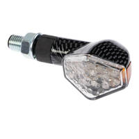 Whites LED Diamond Flasher Carbon