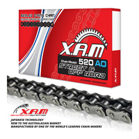 XAM 520AO O-Ring Chain (120L)  with Clip Link